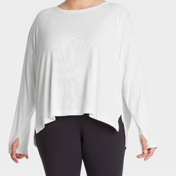 Tops - All In Motion Womens White Tee